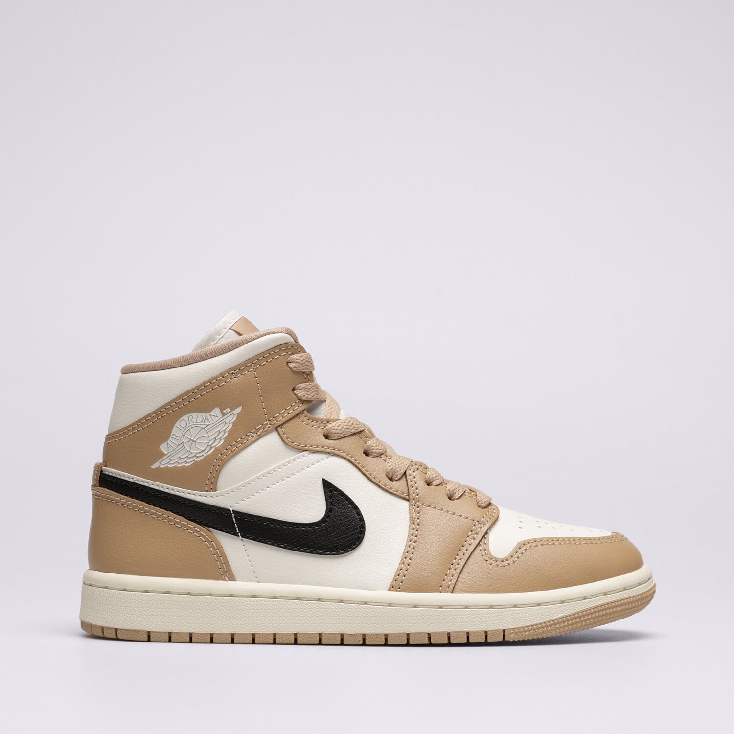 dámské tenisky WMNS AIR JORDAN 1 MID BQ6472-103 HNĚDÁ