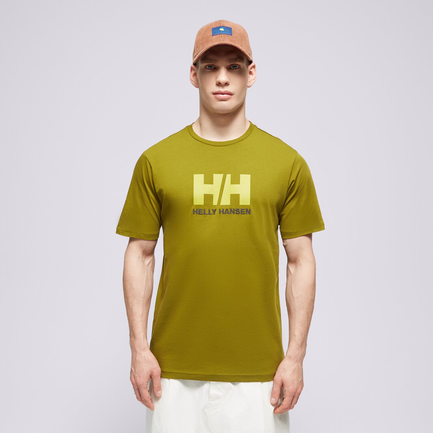 pánské tričko HELLY HANSEN TRIČKO HH LOGO 33979_461 ZELENÁ