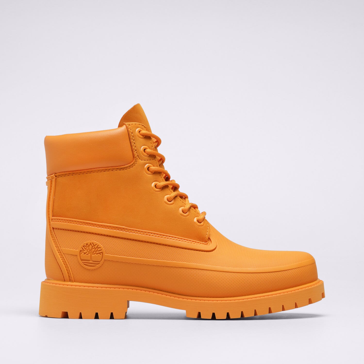 pánské kotníkové boty TIMBERLAND 6 INCH RUBBER TOE TB0A5R3G8041 ORANŽOVÁ