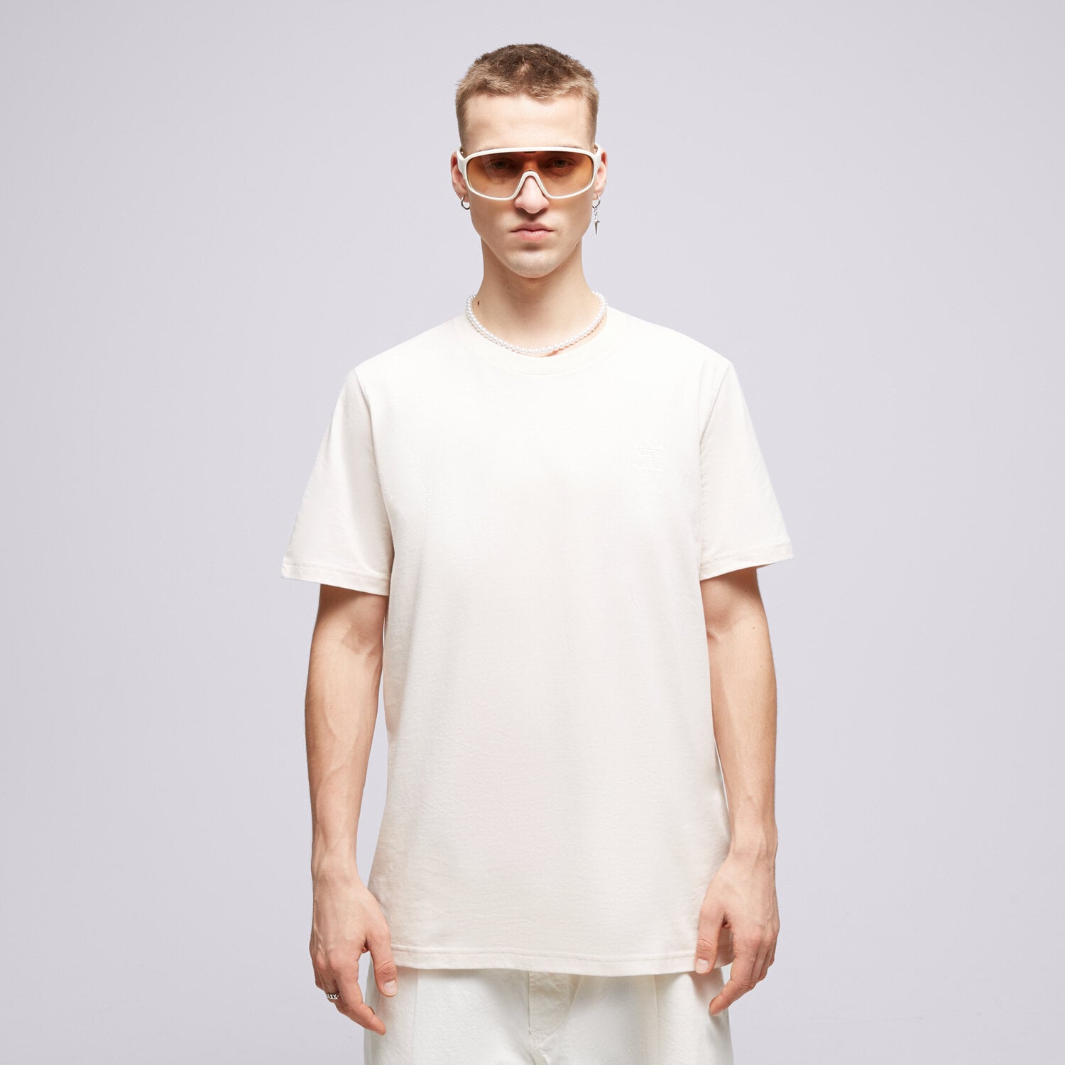 pánské tričko ADIDAS TRIČKO ESSENTIAL IL2509 BÍLÁ