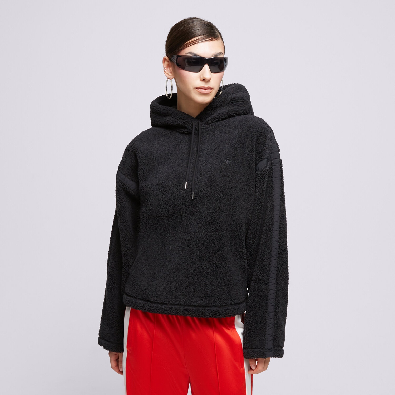 dámská mikina ADIDAS MIKINA S KAPUCÍ HOODIE II8040 ČERNÁ