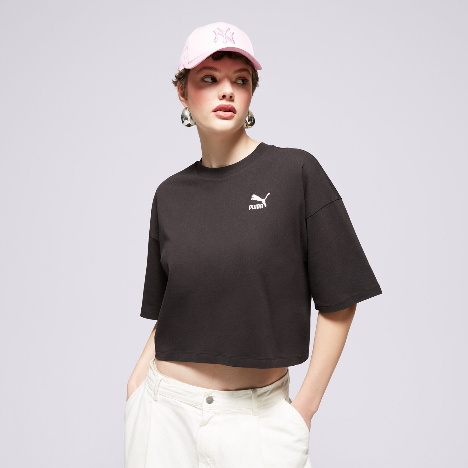 dámské tričko PUMA TRIČKO BETTER CLASSICS OVERSIZED 62422601 ČERNÁ