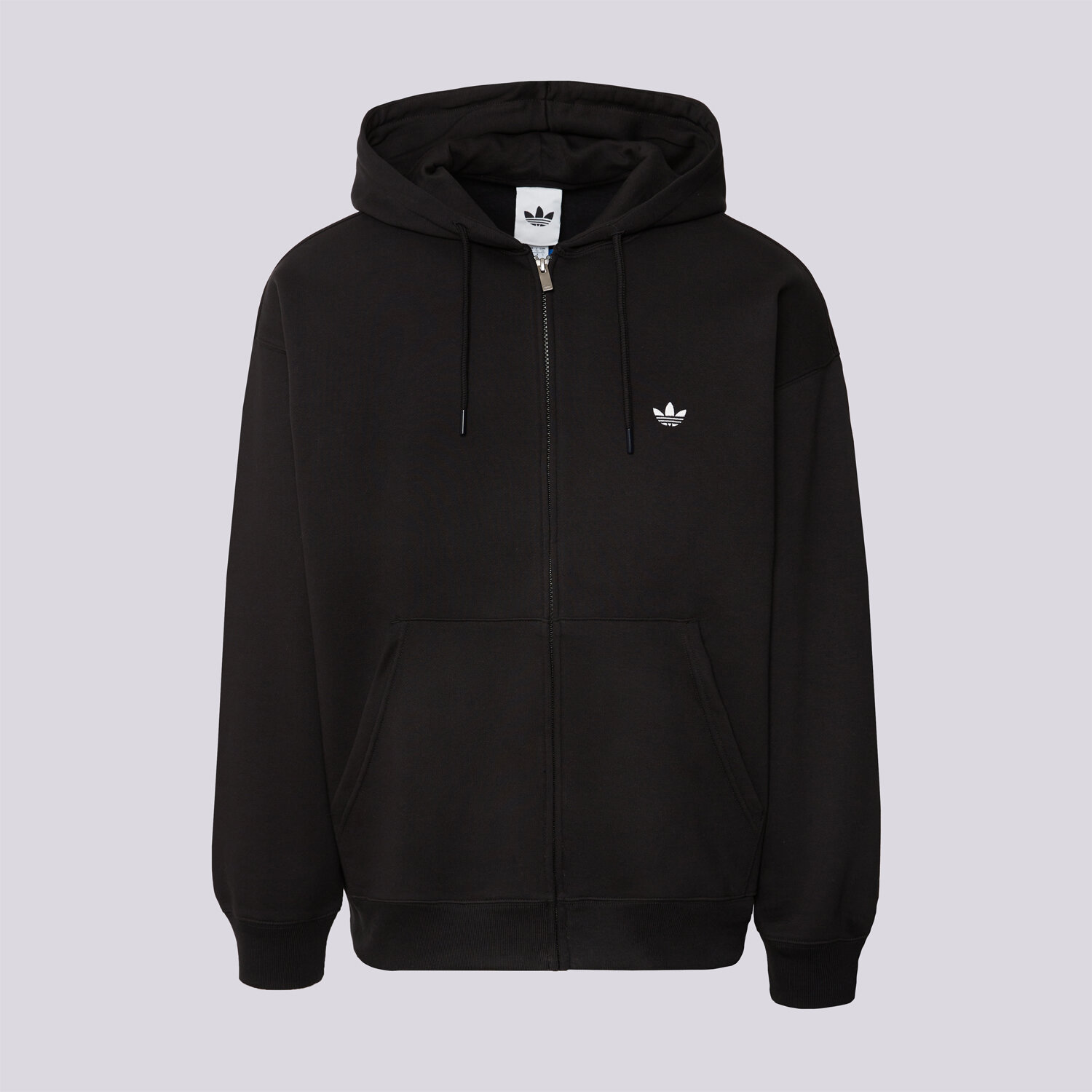 pánská mikina ADIDAS MIKINA S KAPUCÍ ESS FZ HD KS8941 ČERNÁ