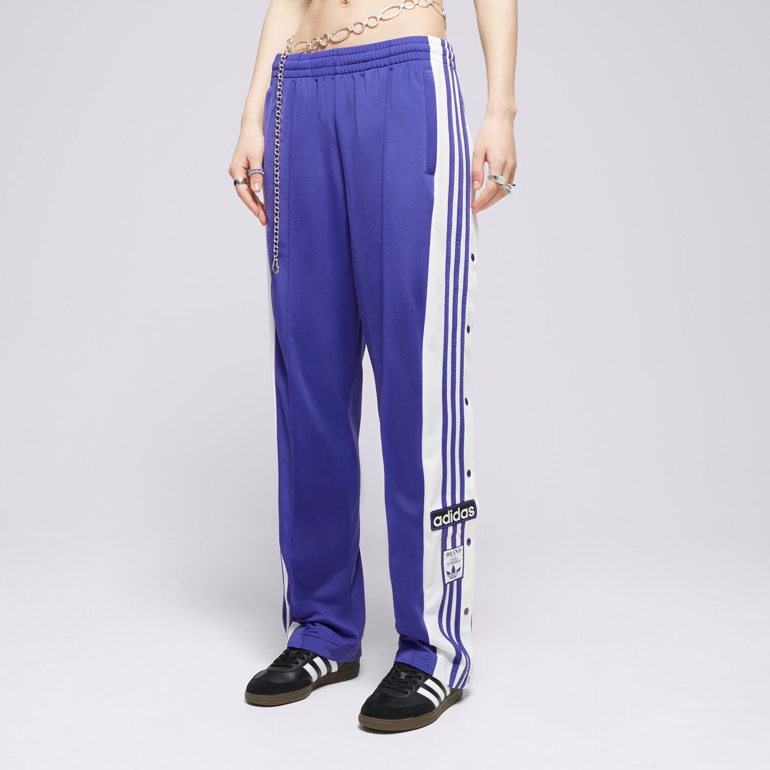 dámské kalhoty ADIDAS KALHOTY  ADIBREAK PANT IP0624 FIALOVÁ