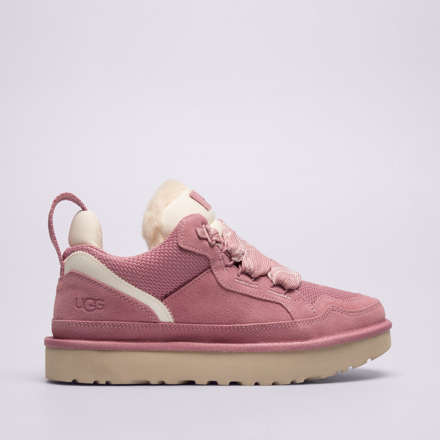 dámské boty casual UGG LOWMEL 1144032-DYR RŮŽOVÁ