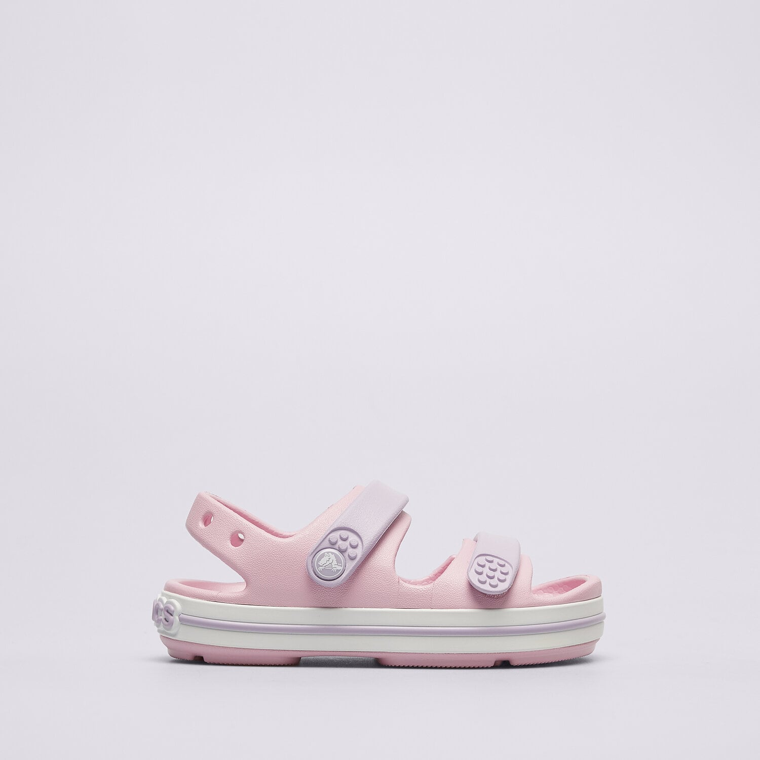 dětské sandály CROCS CROCBAND CRUISER SANDAL T 209424-84I RŮŽOVÁ