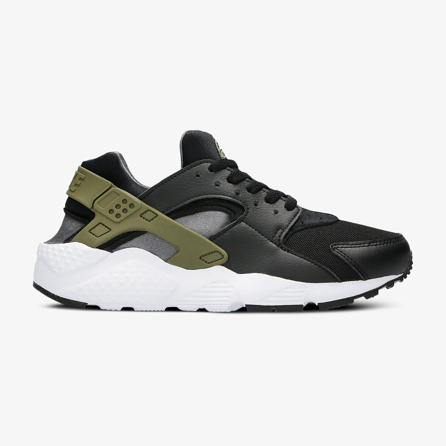 NIKE HUARACHE RUN (GS) 654275023 ČERNÁ