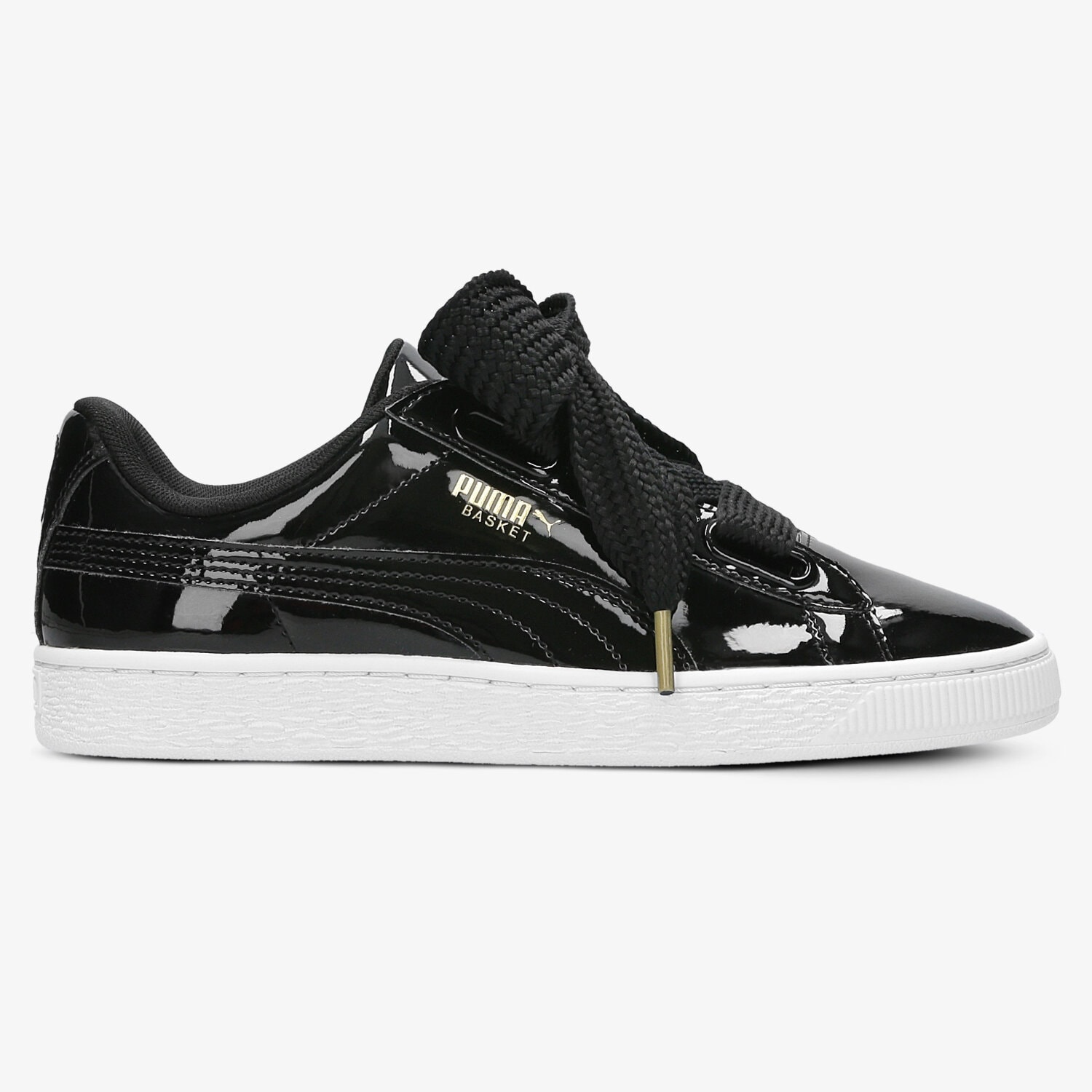 dámské tenisky PUMA BASKET HEART PATENT WN'S 36307301 ČERNÁ