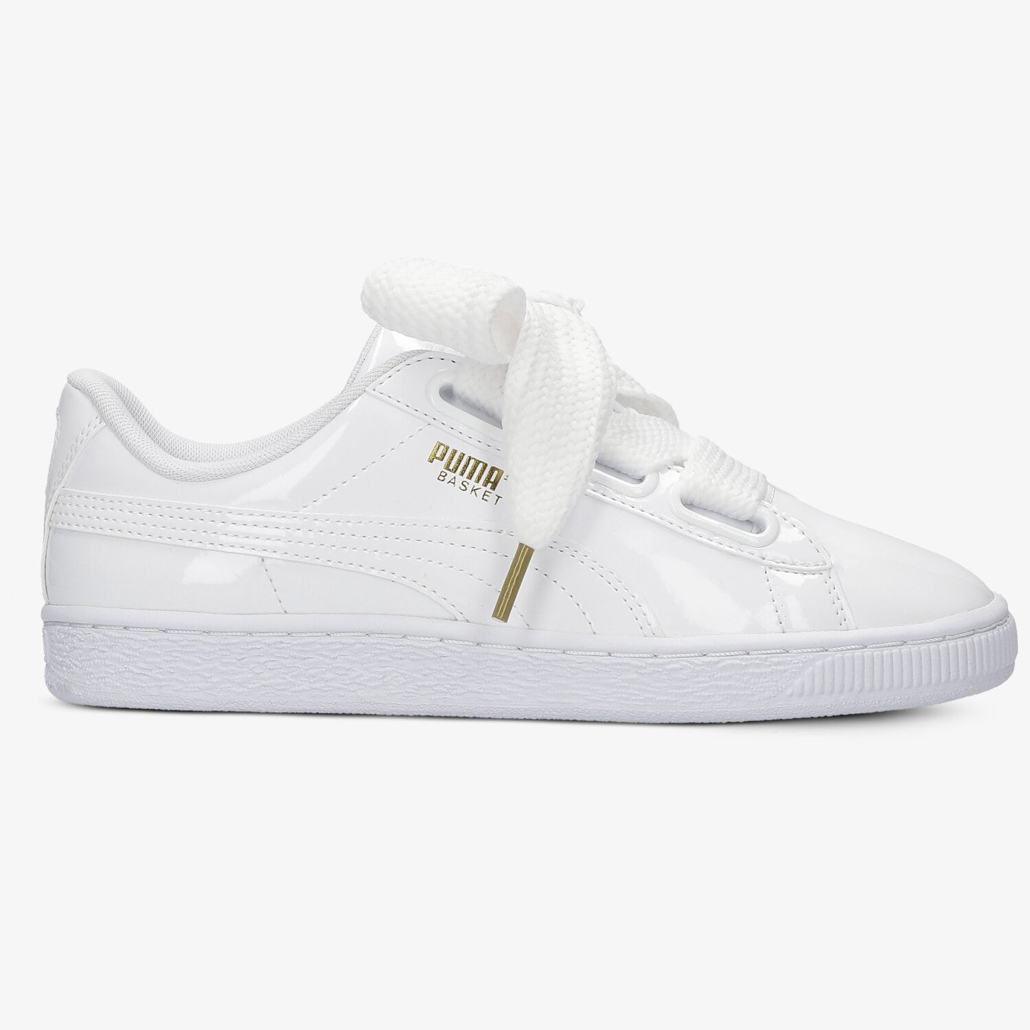 dámské tenisky PUMA BASKET HEART PATENT WN'S 36307302 BÍLÁ