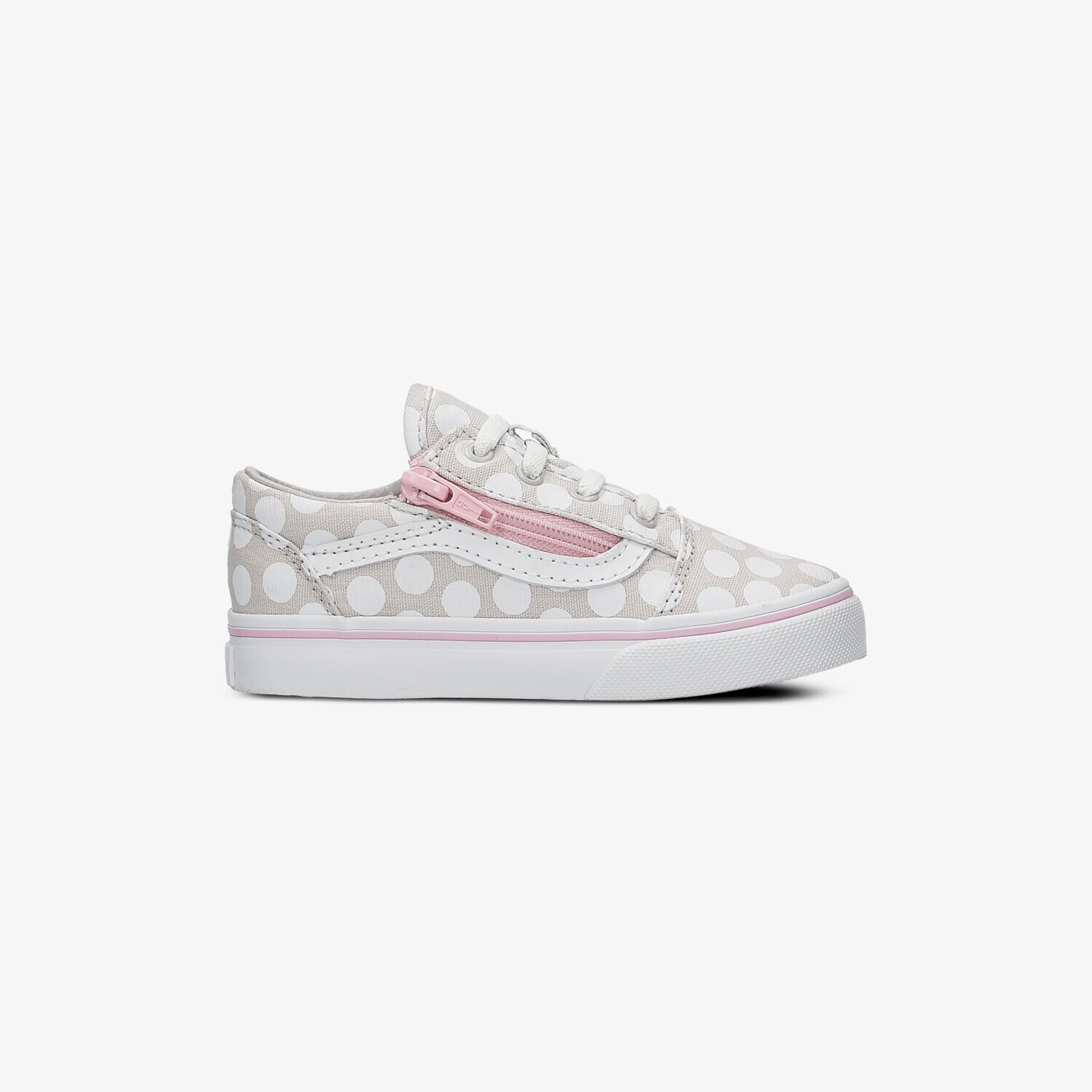 dětské skate boty (skateboardové) VANS OLD SKOOL ZIP  VA38EFMMY BÉŽOVÁ
