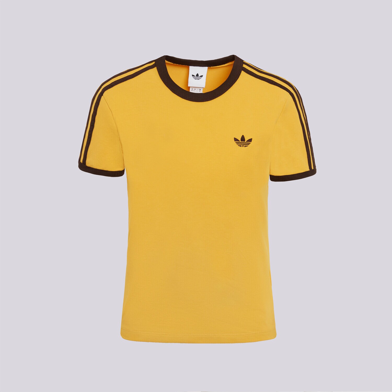 dámské tričko ADIDAS TRIČKO 3S TEE SLIM KS4775 ŽLUTÁ