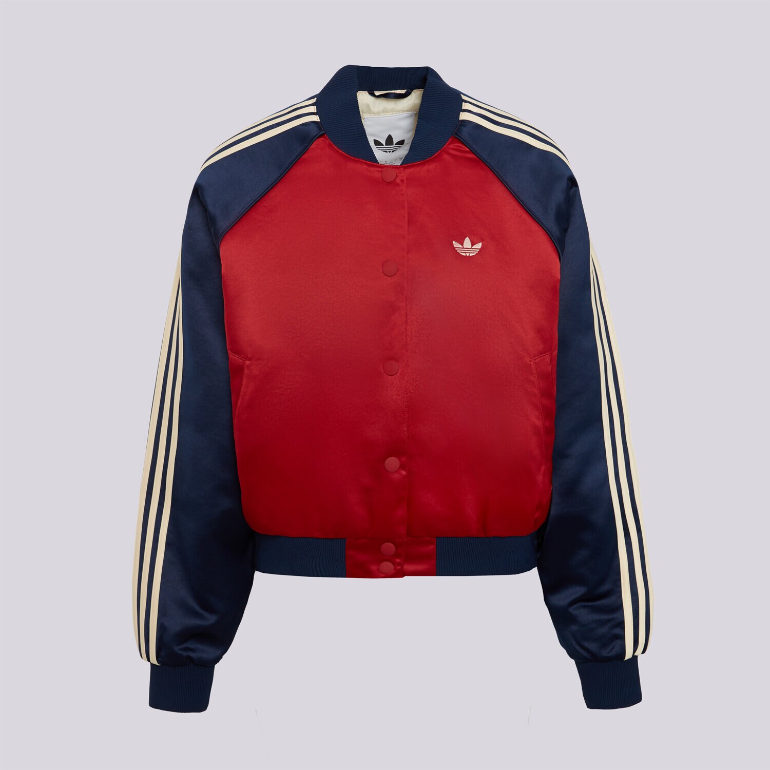 Přechodná bunda dámská (podzimní, jarní) ADIDAS BUNDA SST JACKET KT2646 ČERVENÁ