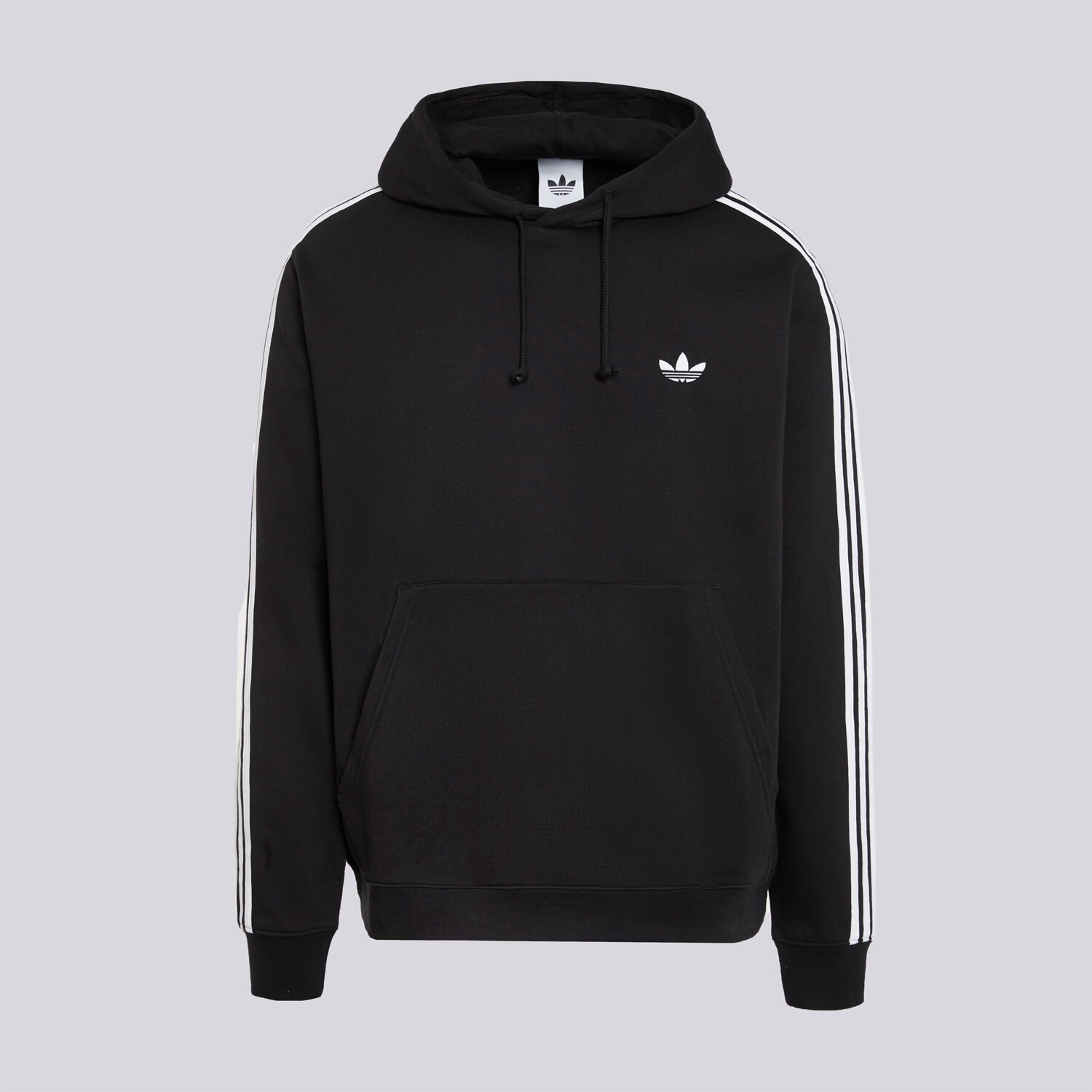 pánská mikina ADIDAS MIKINA S KAPUCÍ 3S HD KE3557 ČERNÁ