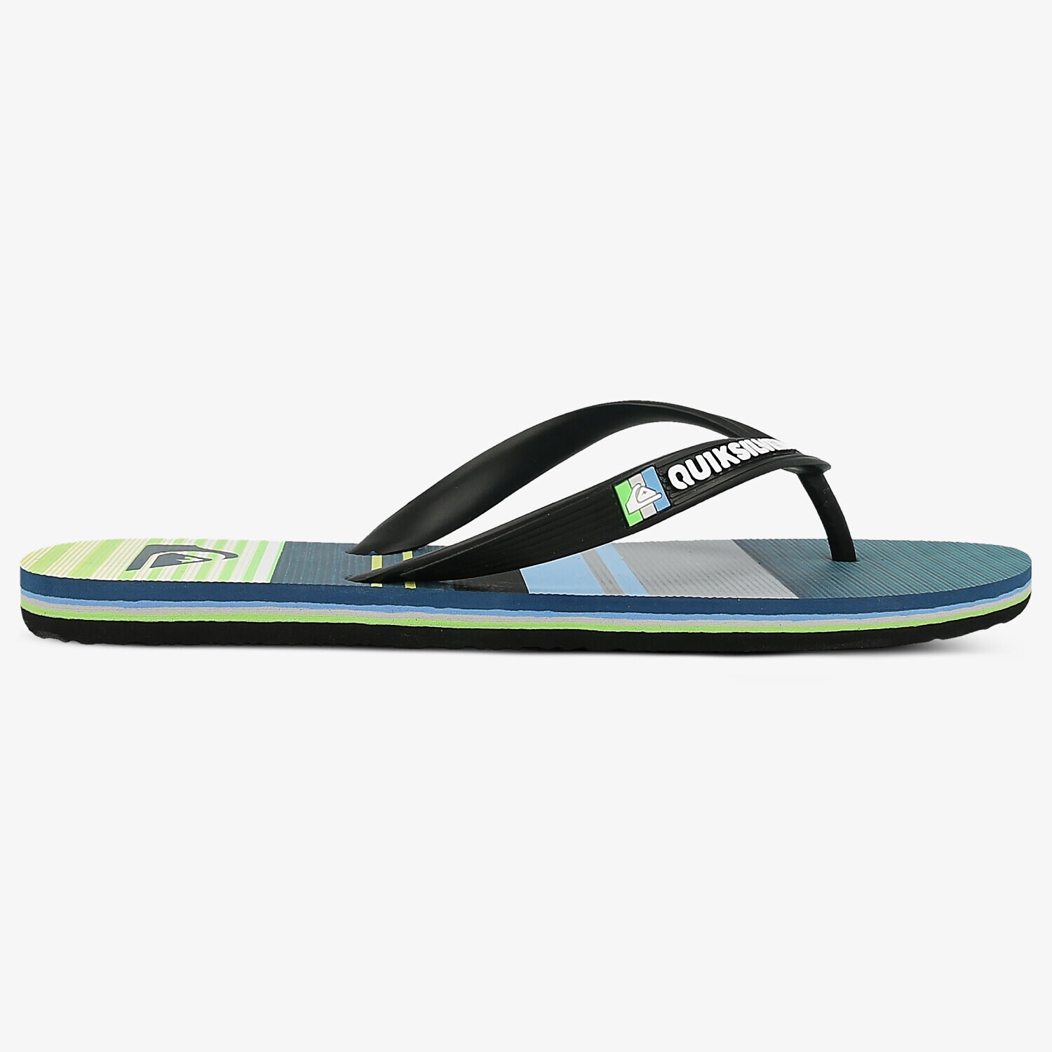 pánské pantofle QUIKSILVER MOLOKAI EVERYDA AQYL100234XKGS ZELENÁ