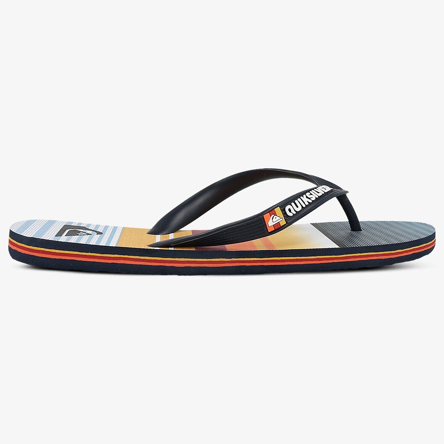 pánské pantofle QUIKSILVER MOLOKAI EVERYDA AQYL100234XBBN ORANŽOVÁ