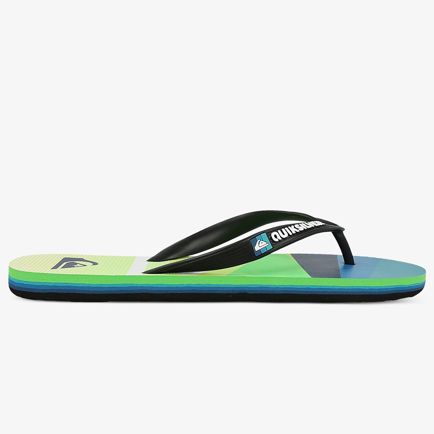 pánské pantofle QUIKSILVER MOLOKAISLASHLOG AQYL100408XKGB VÍCEBAREVNÁ