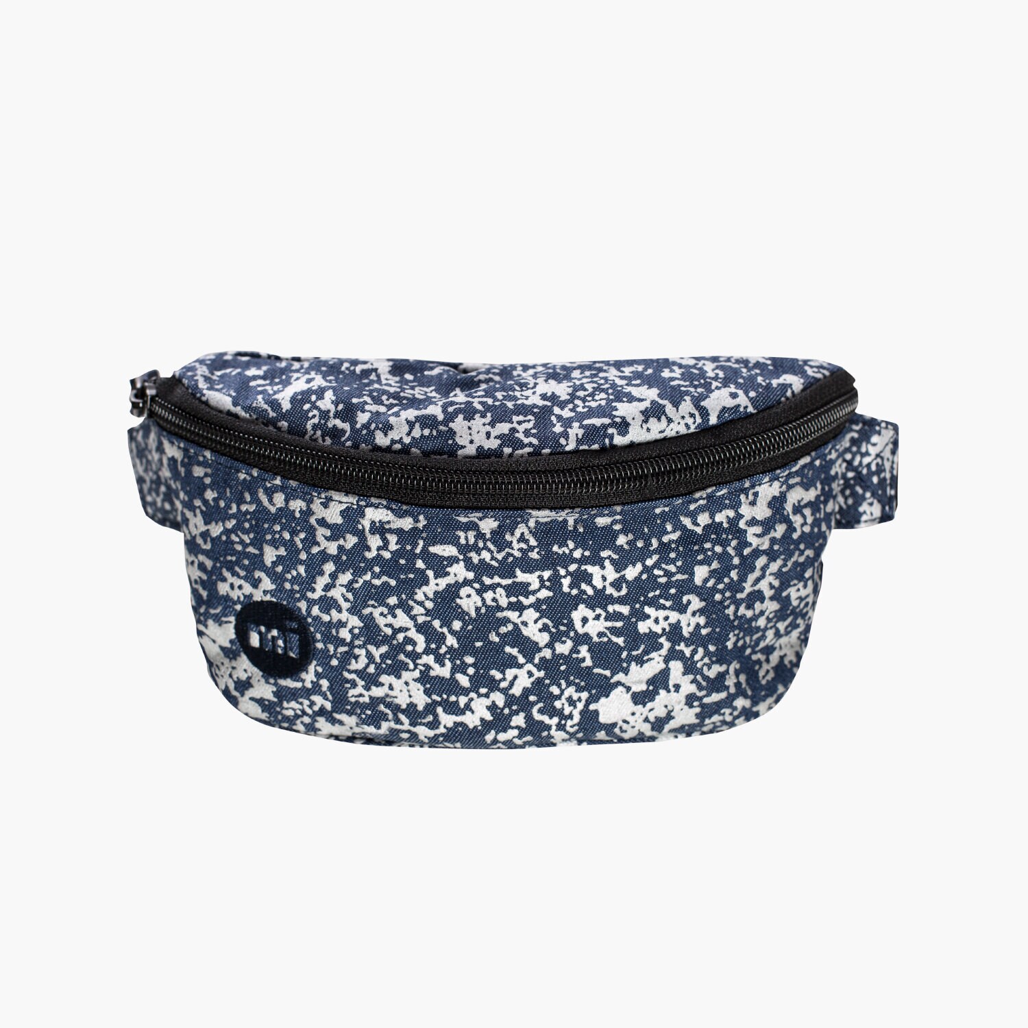 dámská ledvinka MI PAC LEDVINKA SLIM DENIM SPLATTER SPLATTER 742250003 ČERNÁ