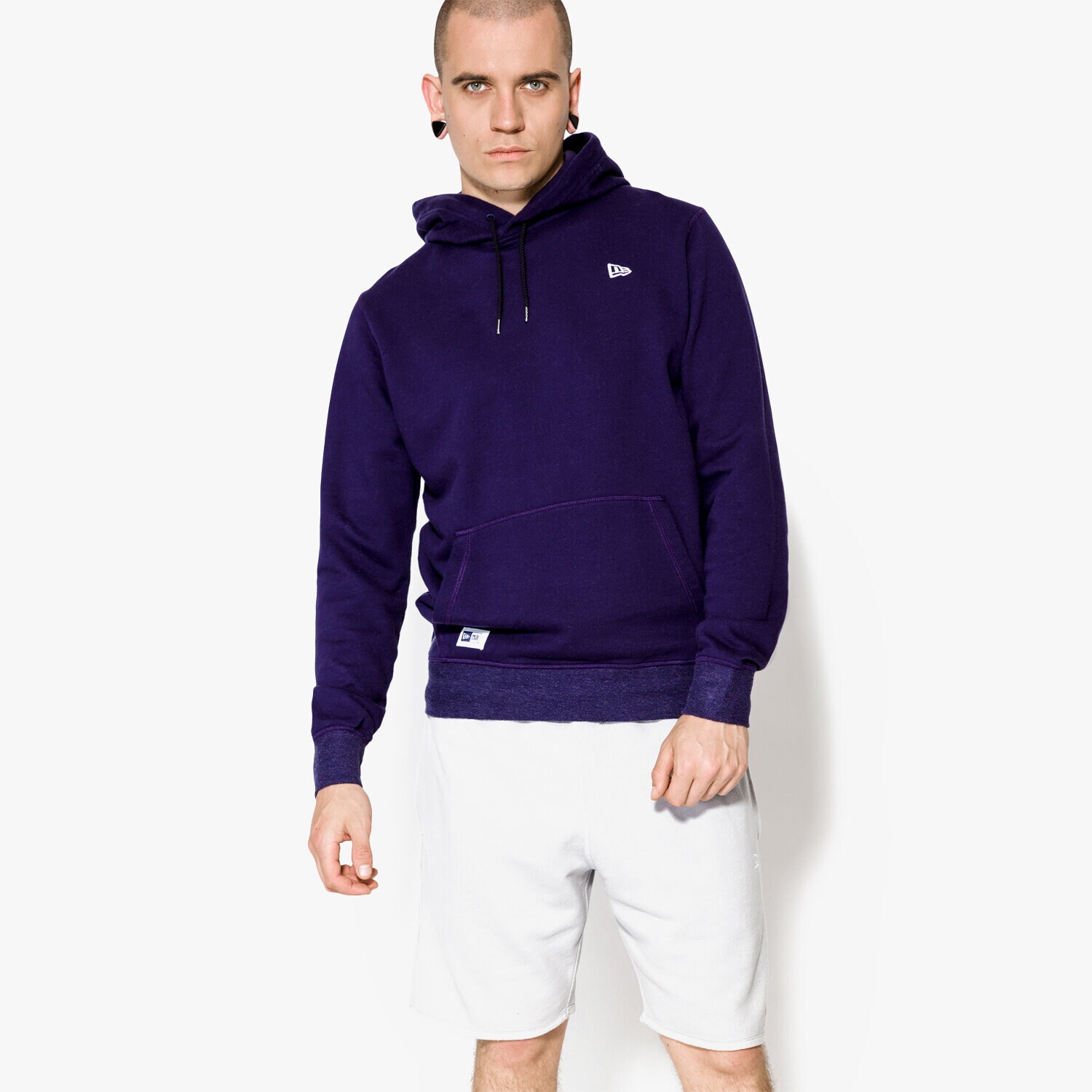 pánská mikina NEW ERA MIKINA SANDWASH HOODY NE LNV 11409815 TMAVOMODRÁ
