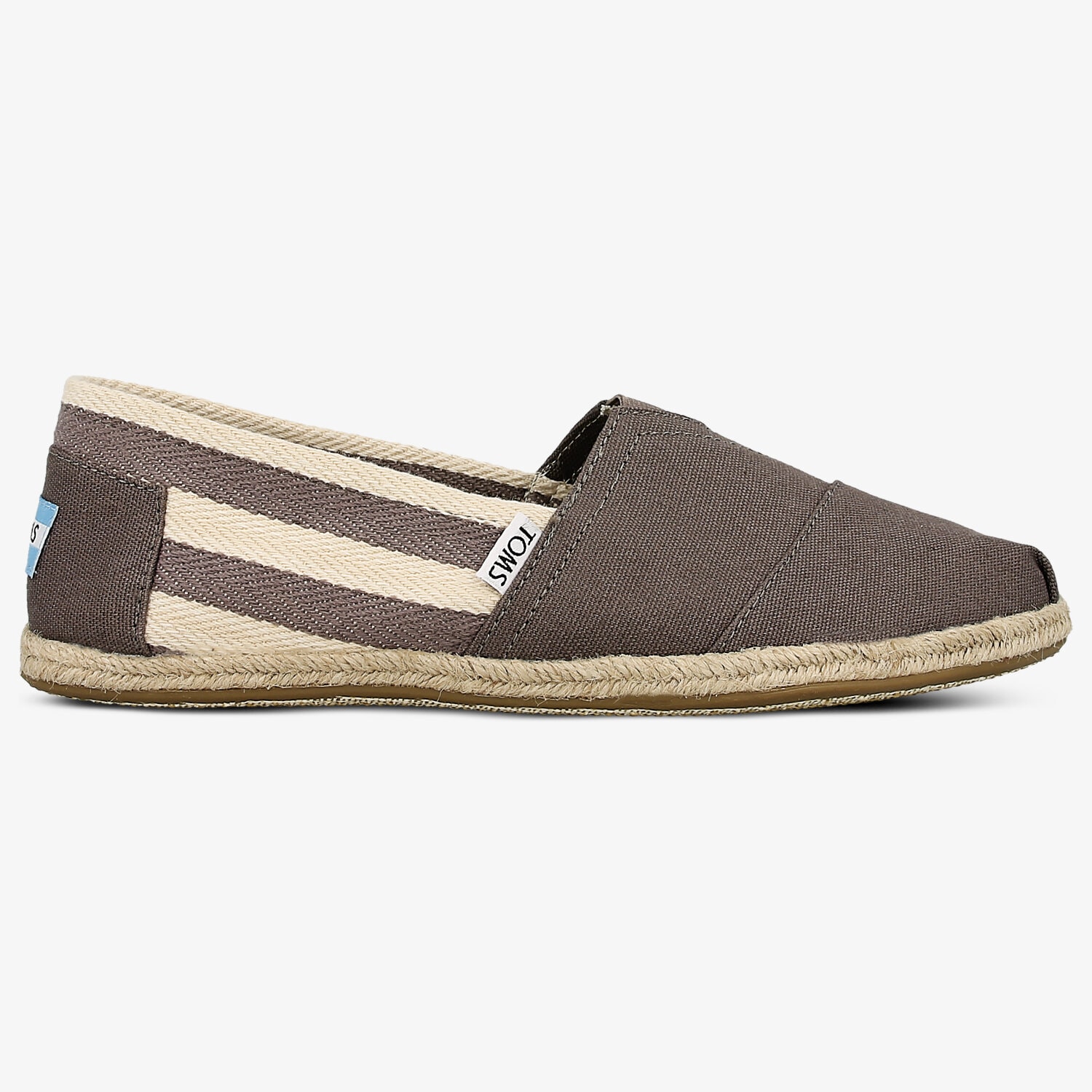 pánské boty casual TOMS ALPARGATA 10005416 HNĚDÁ
