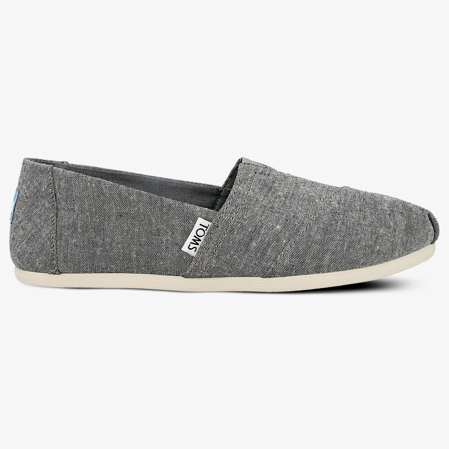 dámské boty casual TOMS ALPARGATA 10009749 ŠEDÁ