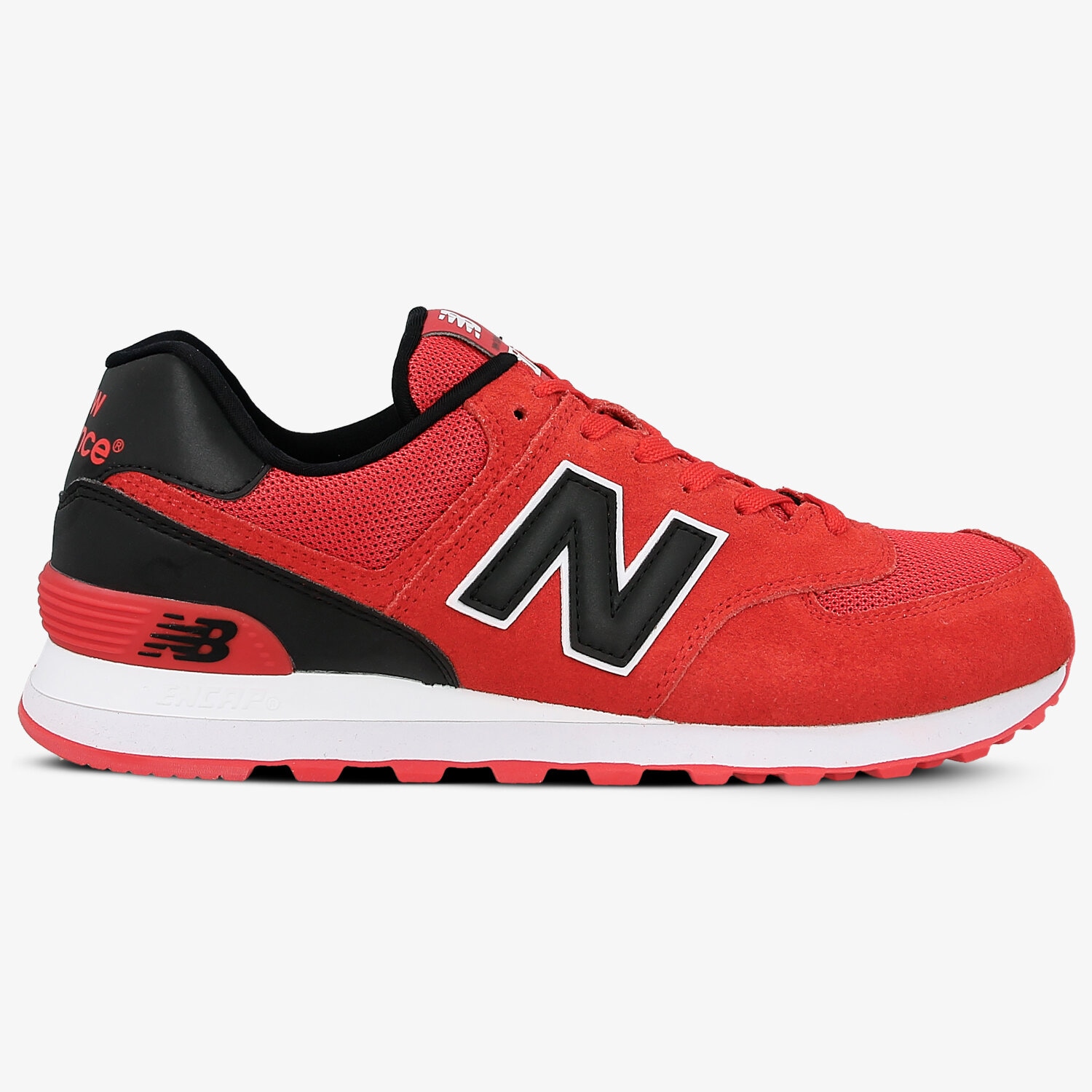 pánské tenisky NEW BALANCE ML574CND ML574CND ČERVENÁ