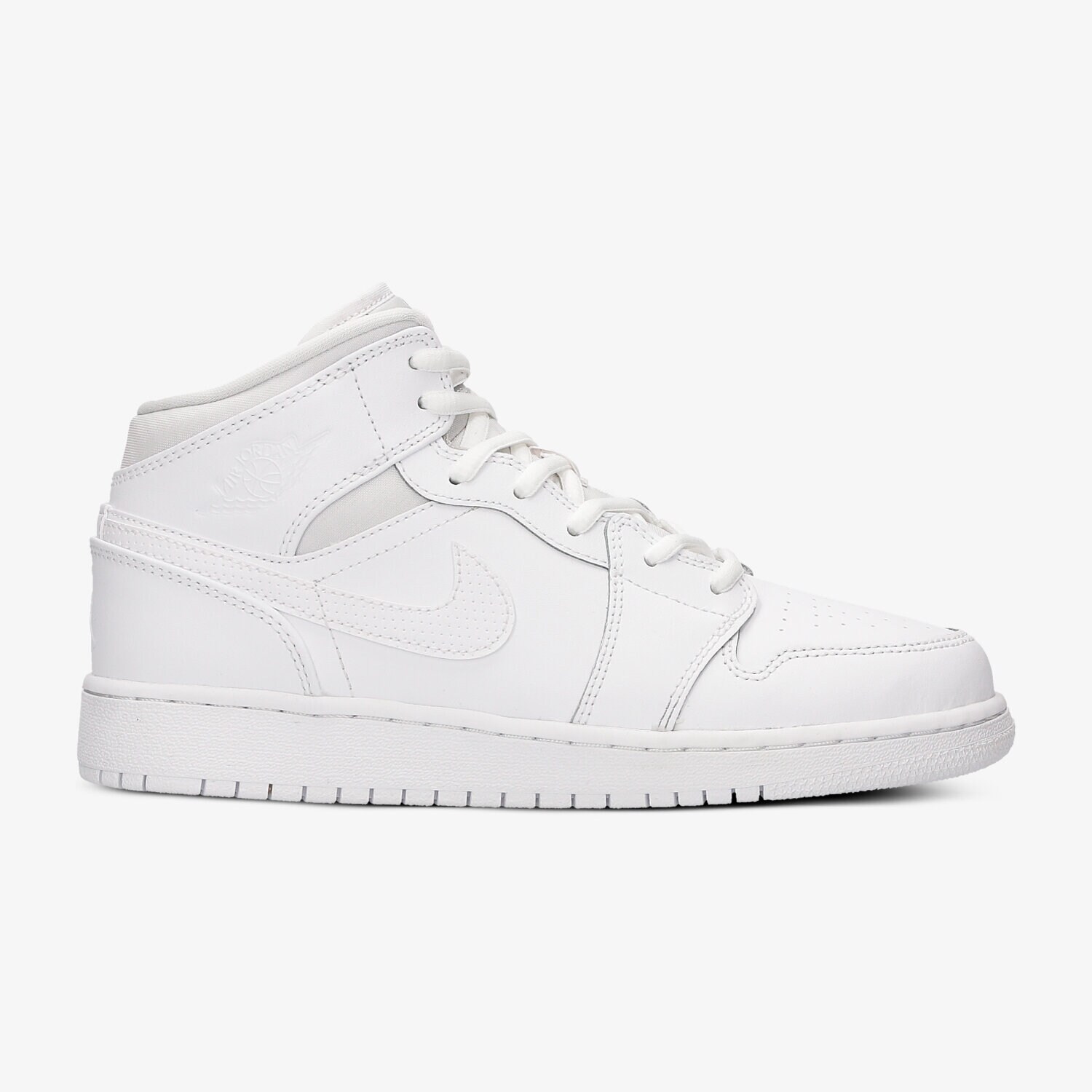 JORDAN AIR 1 MID BG  554725110 BÍLÁ