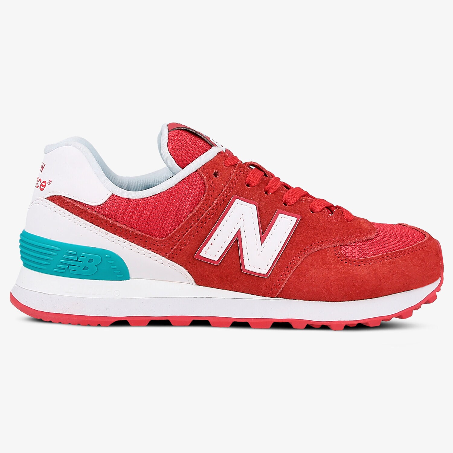 dámské tenisky NEW BALANCE WL574CNC WL574CNC ČERVENÁ