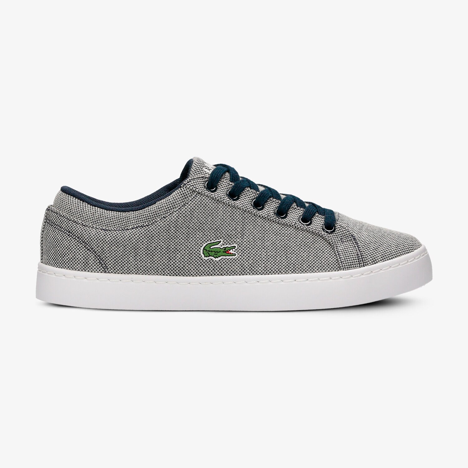 dětské tenisky LACOSTE STRAIGHTSET LACE 217 2 733CAJ1037003 ŠEDÁ