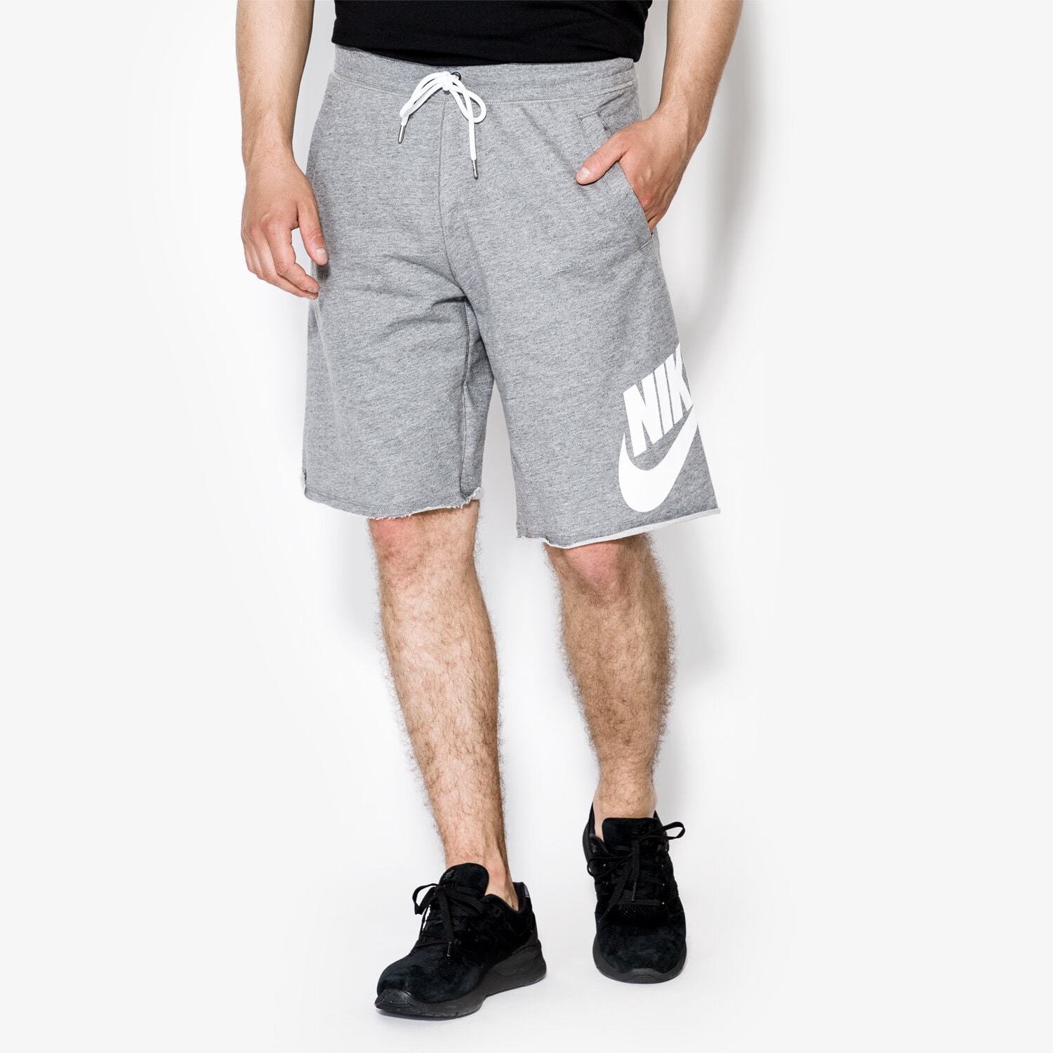 pánské kraťasy NIKE ŠORTKY  SHORT FT GX 1 836277091 ŠEDÁ