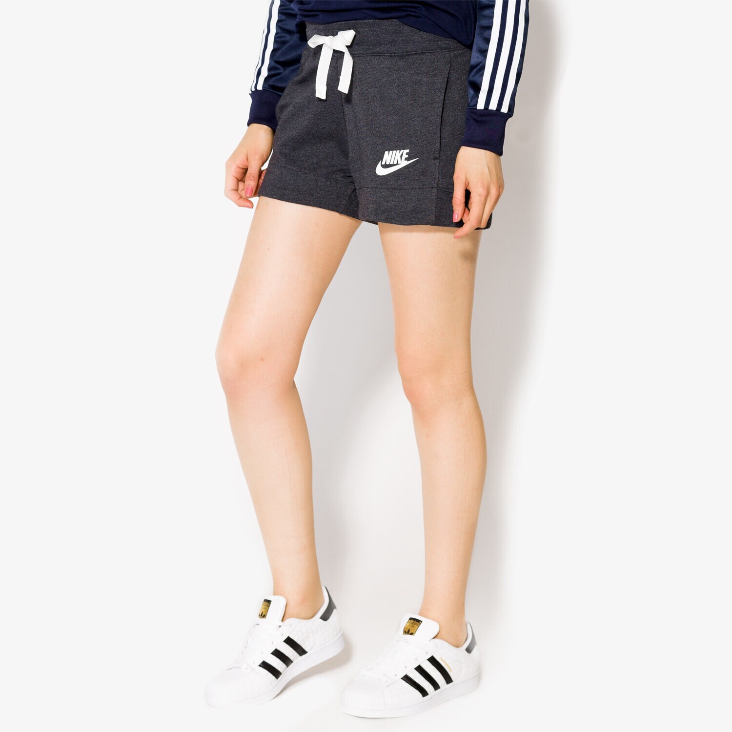 dámské kraťasy NIKE ŠORTKY  W NSW SHORT INDIO 884362032 ČERNÁ