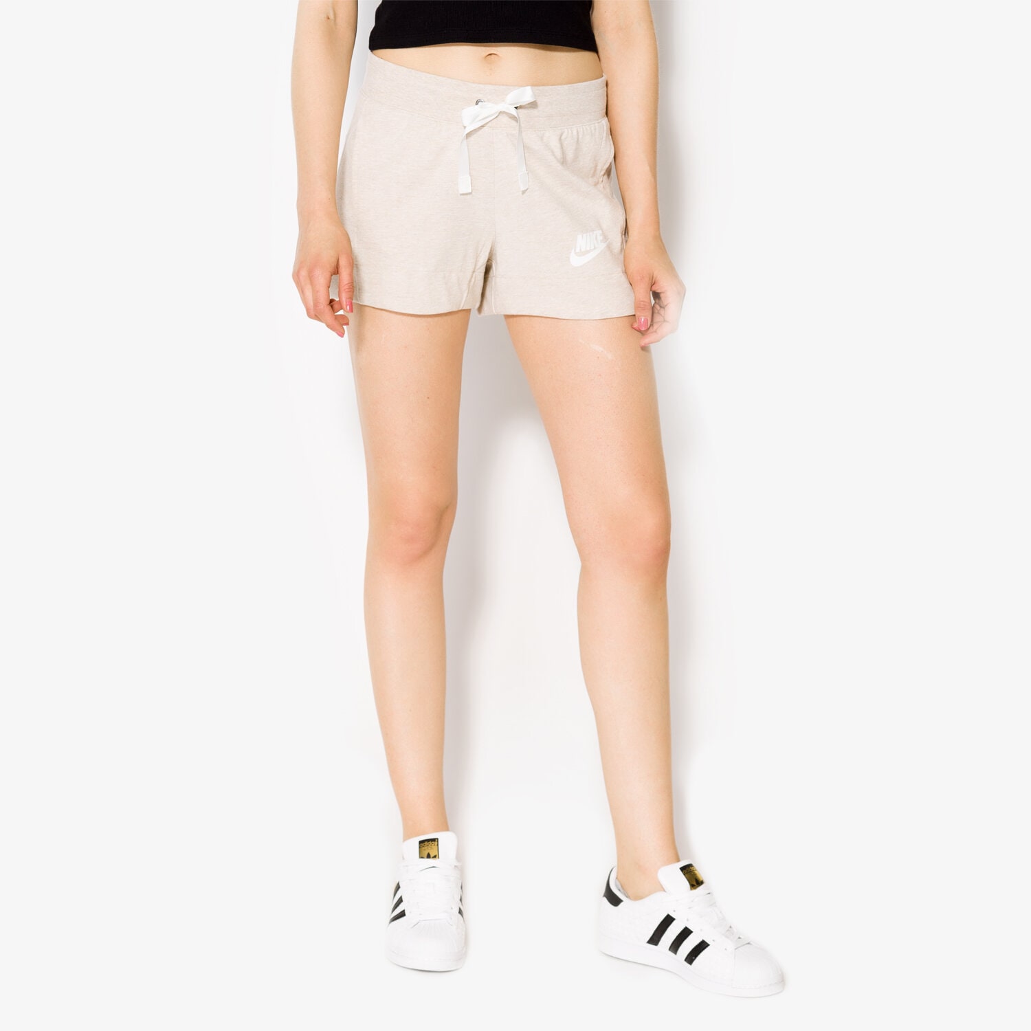 dámské kraťasy NIKE ŠORTKY  W NSW SHORT INDIO 884362140 BÉŽOVÁ