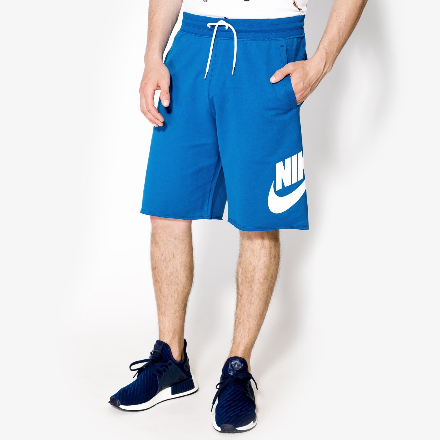pánské kraťasy NIKE ŠORTKY  SHORT FT GX 1 836277457 MODRÁ