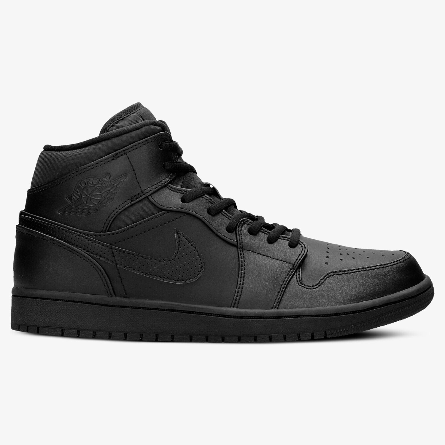 pánské tenisky JORDAN AIR 1 MID  554724034 ČERNÁ