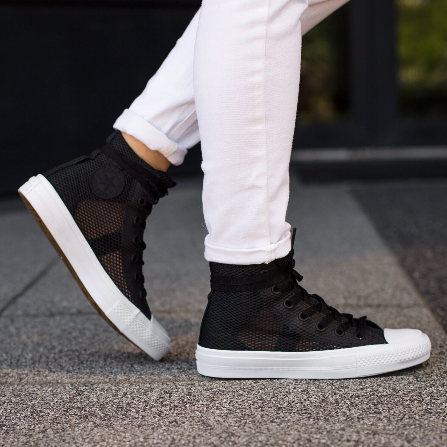 dámské tenisky CONVERSE CHUCK TAYLOR ALL STAR II C155731W ČERNÁ