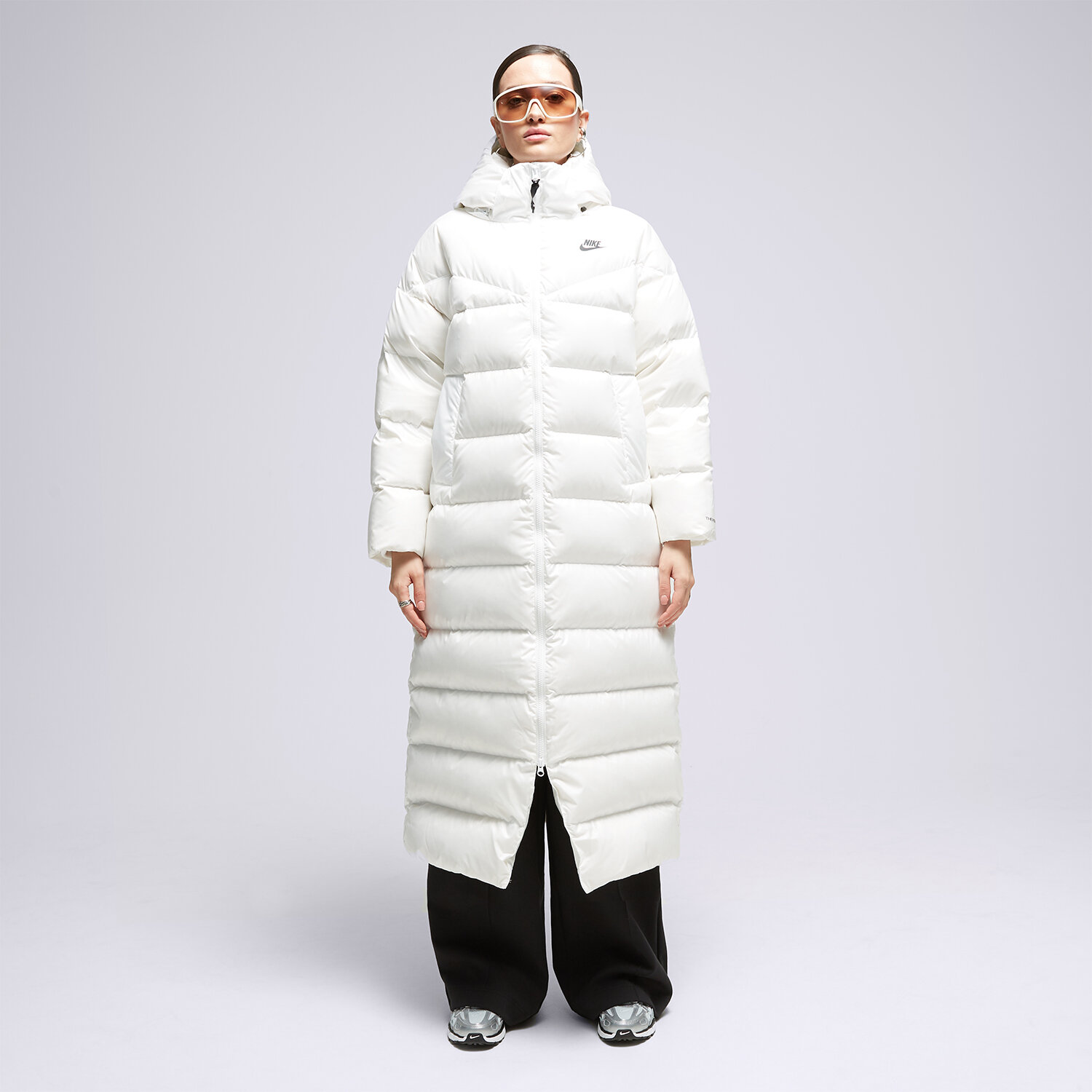 dámská zimní bunda NIKE KABÁT W NSW TF CITY HD PARKA DH4081-100 BÍLÁ
