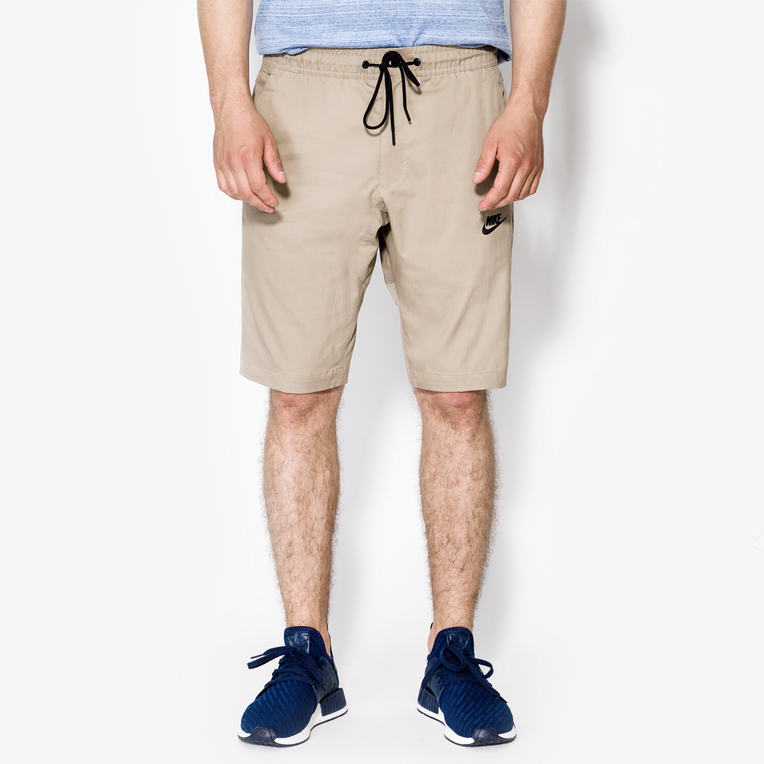 pánské kraťasy NIKE ŠORTKY  SHORT WVN V442 805094235 BÉŽOVÁ