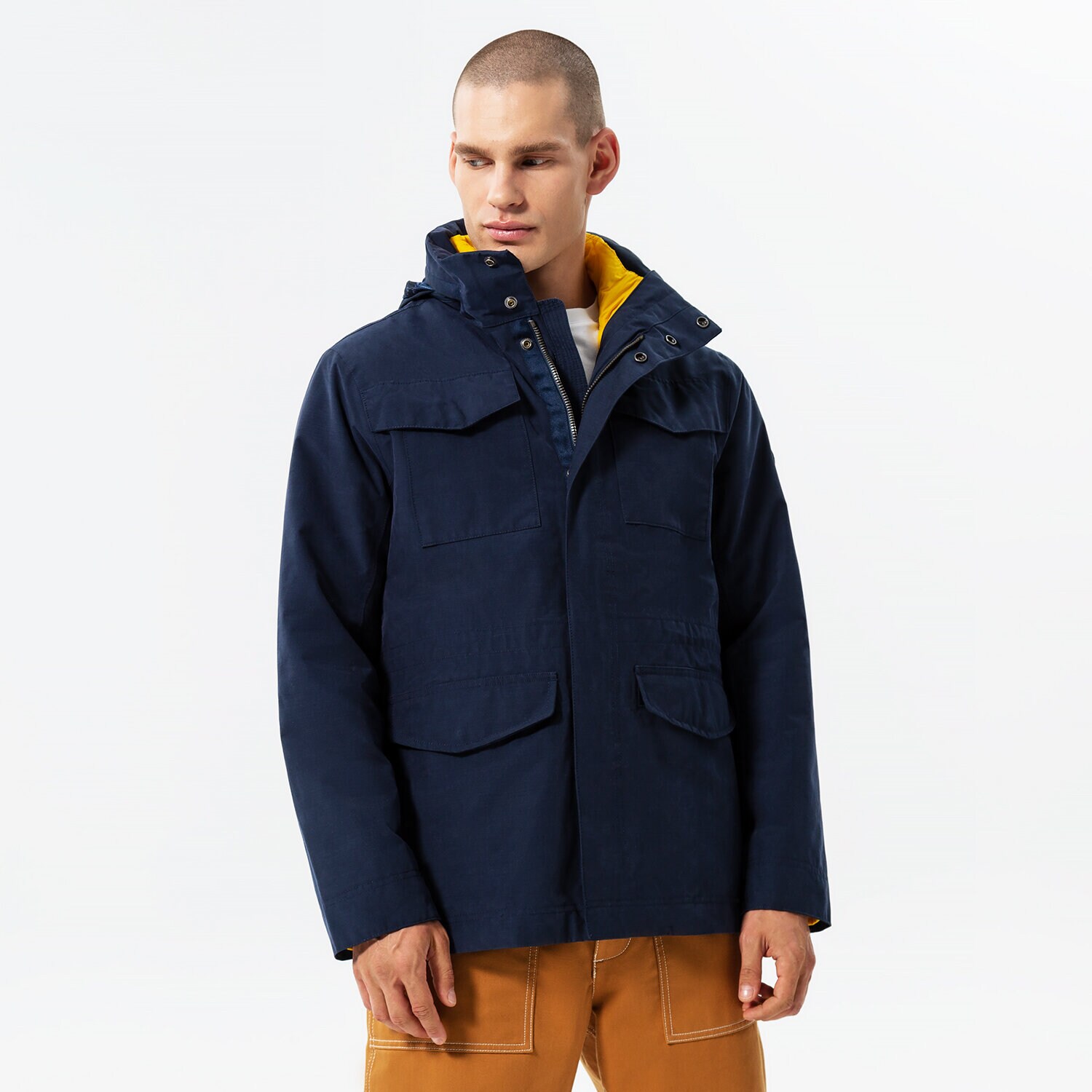 pánská zimní bunda TIMBERLAND BUNDA DV SNOWDON PEAK 3IN1 M65 CLS a1mxvtb9 TMAVOMODRÁ