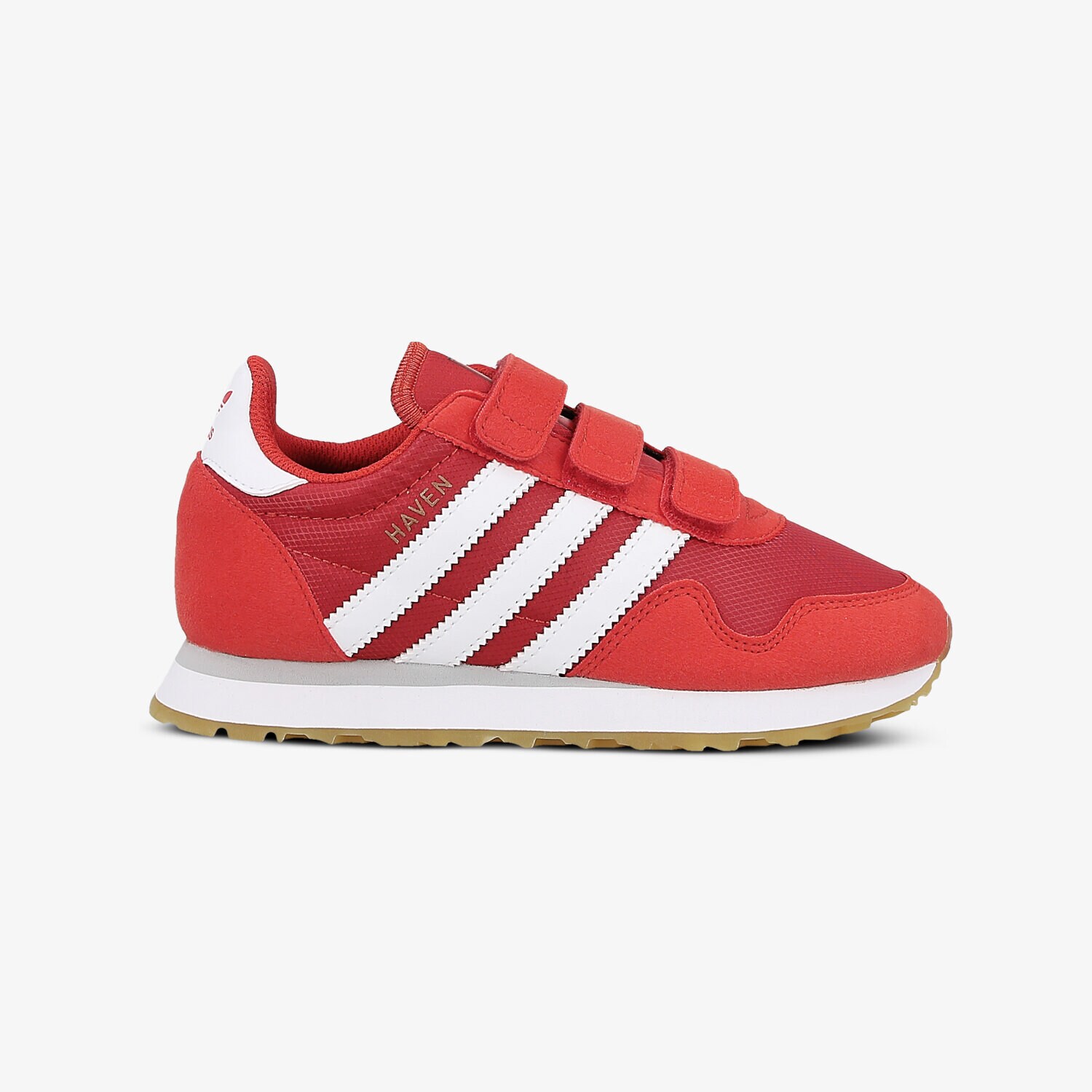 dětské tenisky ADIDAS HAVEN CF C BY9484 ČERVENÁ