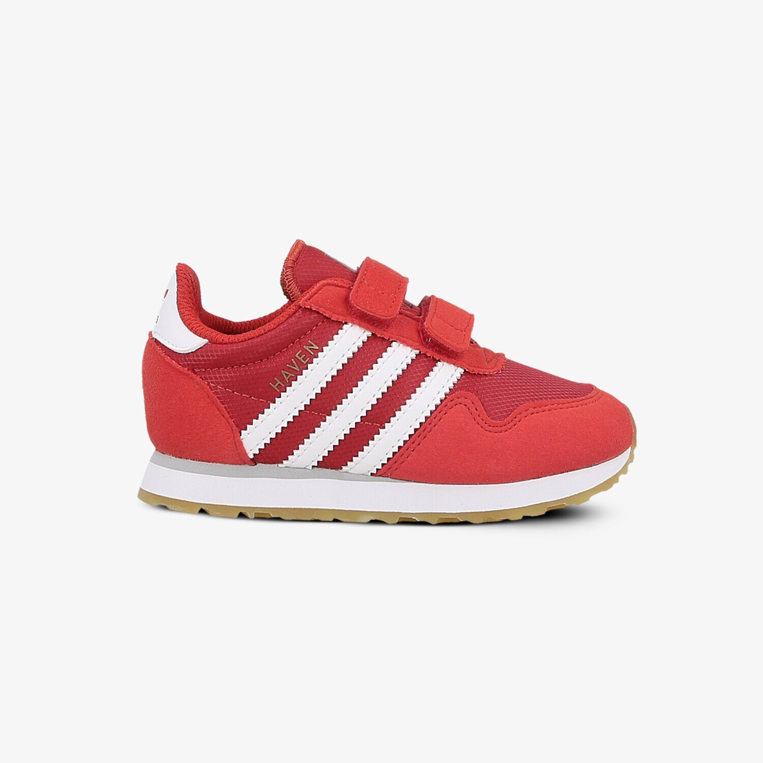 dětské tenisky ADIDAS HAVEN CF I BY9489 ČERVENÁ
