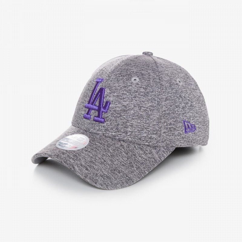 dámská kšiltovka NEW ERA ČEPICE W TECH JERSEY LA DODGERS GRA/LVD 80489232 ŠEDÁ