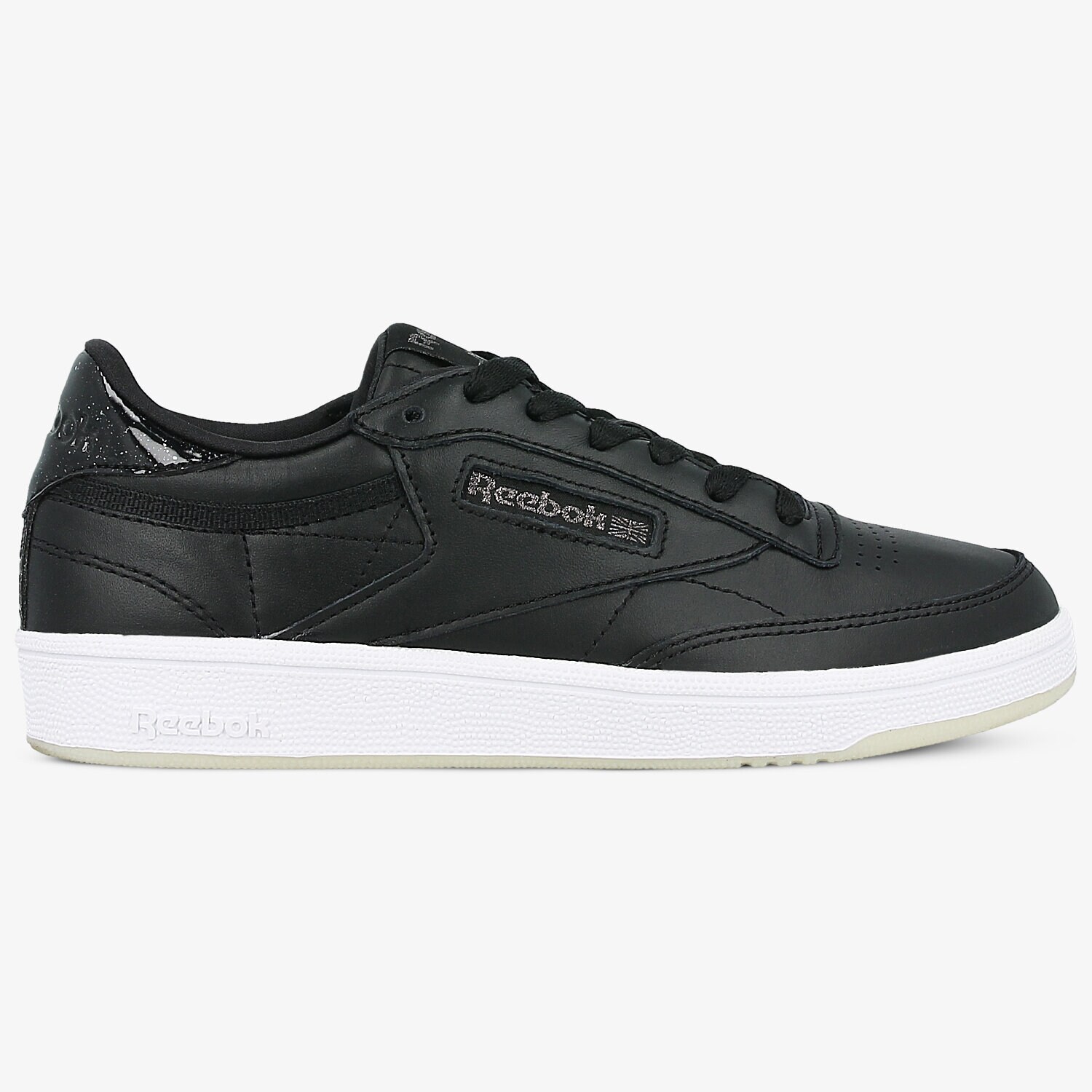 dámské tenisky REEBOK CLUB C 85 LTHR BD5816 ČERNÁ