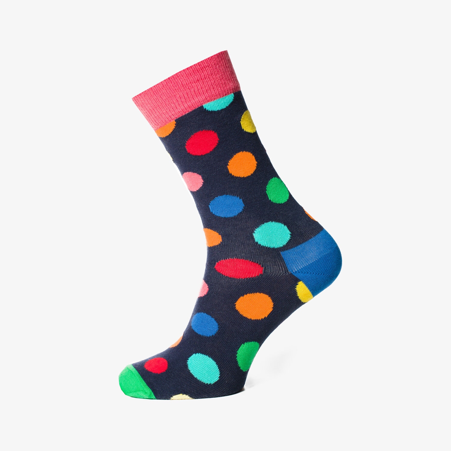 dámské ponožky HAPPY SOCKS PONOŽKY BIG DOT SOCKS BDO016001 VÍCEBAREVNÁ