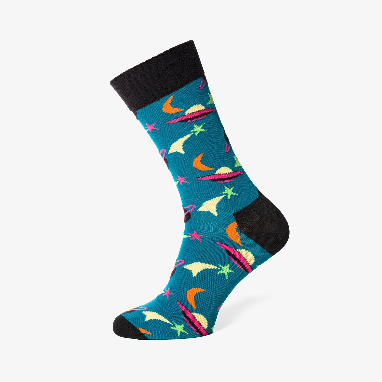 dámské ponožky HAPPY SOCKS PONOŽKY SPACE SOCKS SPA016001 VÍCEBAREVNÁ