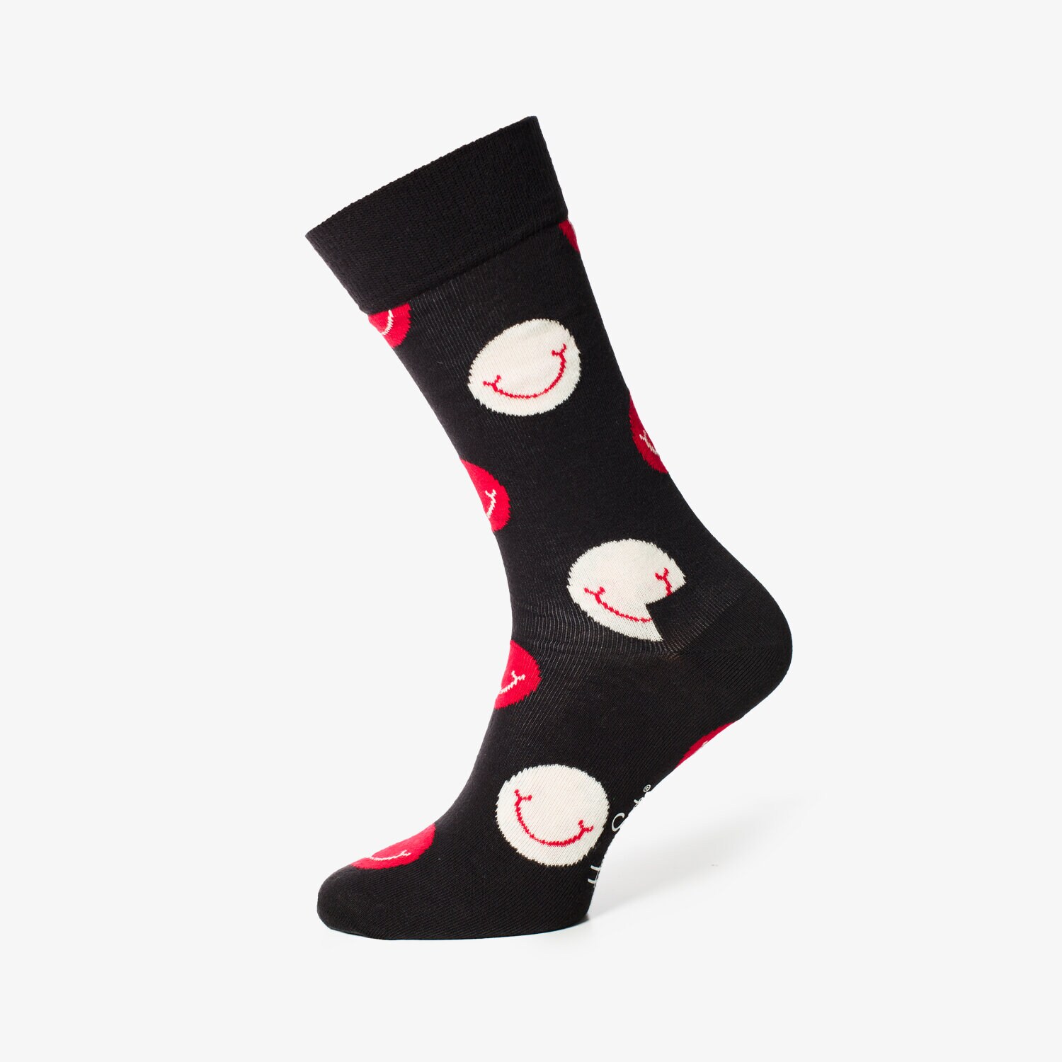 dámské ponožky HAPPY SOCKS PONOŽKY SMILE SOCKS SMI019000 TMAVOMODRÁ