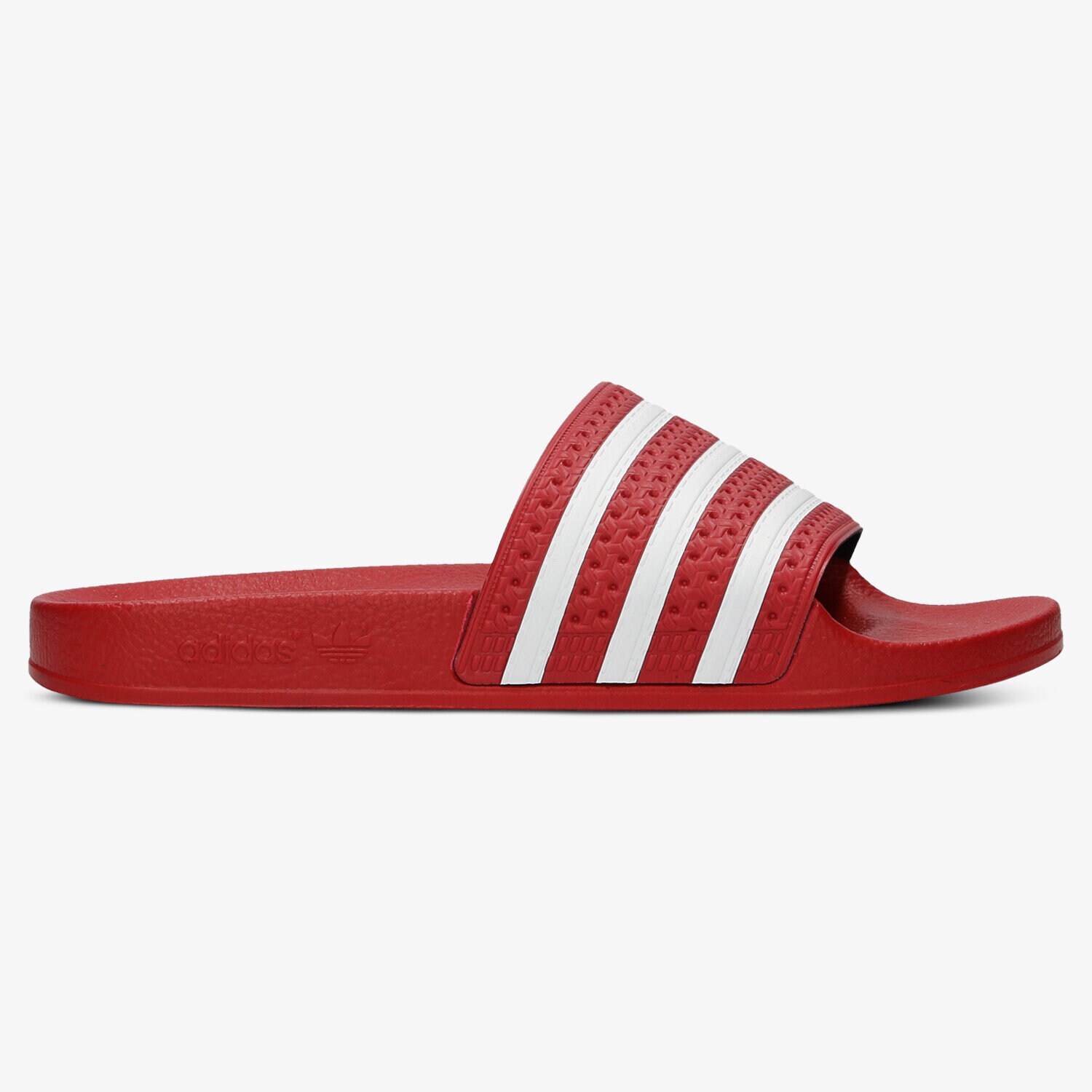 pánské pantofle ADIDAS ADILETTE  288193M ČERVENÁ