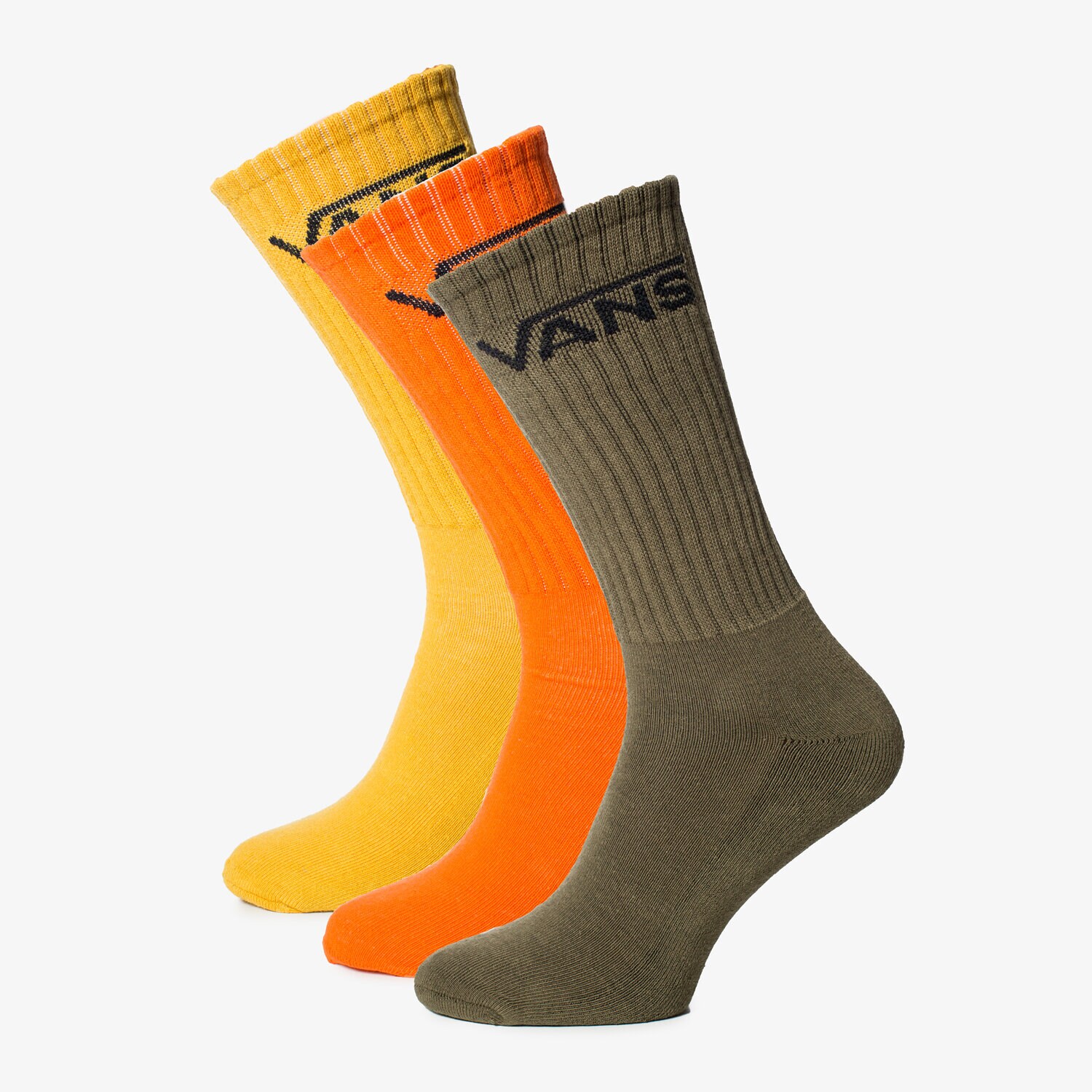 dámské ponožky VANS PONOŽKY LEAGUE BENCH (9.5-13, 3PK) V00XSEO9P VÍCEBAREVNÁ