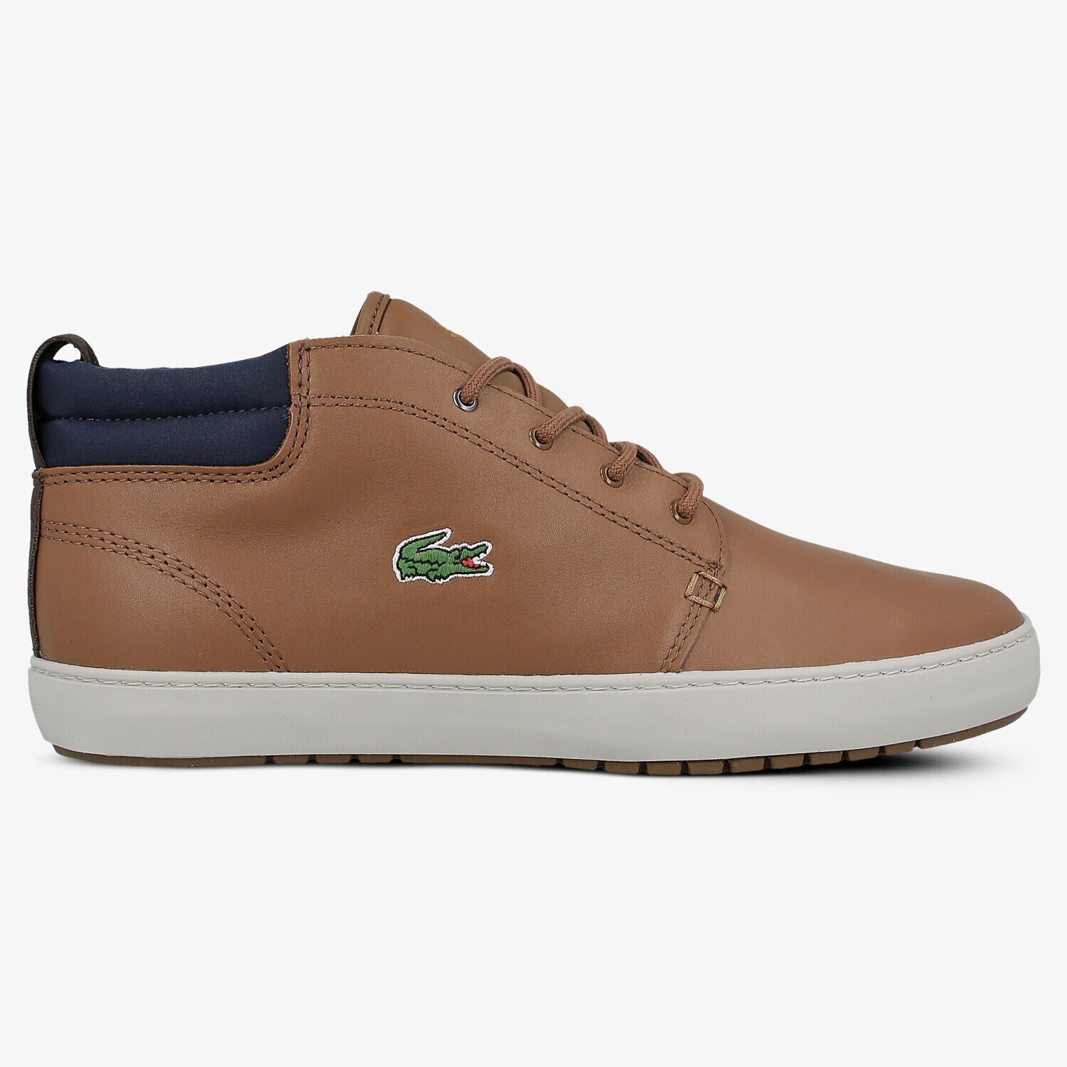 pánské tenisky LACOSTE AMPTHILL TERRA 317 1 734CAM0002078 HNĚDÁ