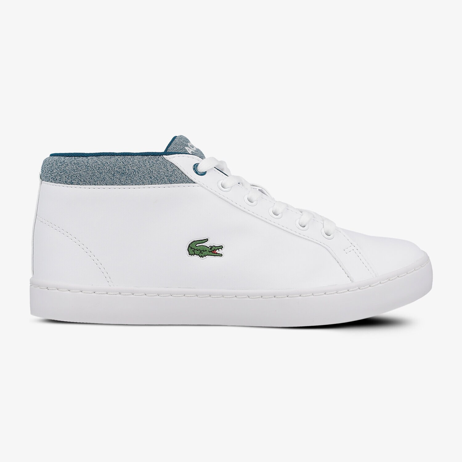 dětské tenisky LACOSTE STRAIGHTSET CHUKKA 317 1 734CAJ0015080 BÍLÁ