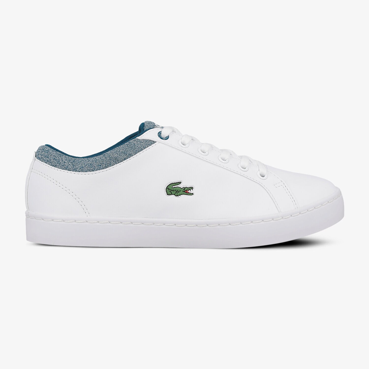 dětské tenisky LACOSTE STRAIGHTSET LACE 317 1 734CAJ0017080 BÍLÁ