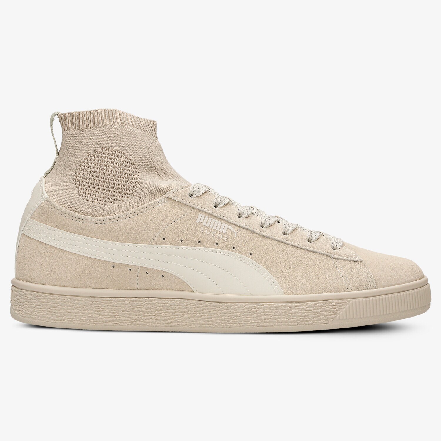 pánské tenisky PUMA SUEDE CLASSIC SOCK 36407402 BÉŽOVÁ